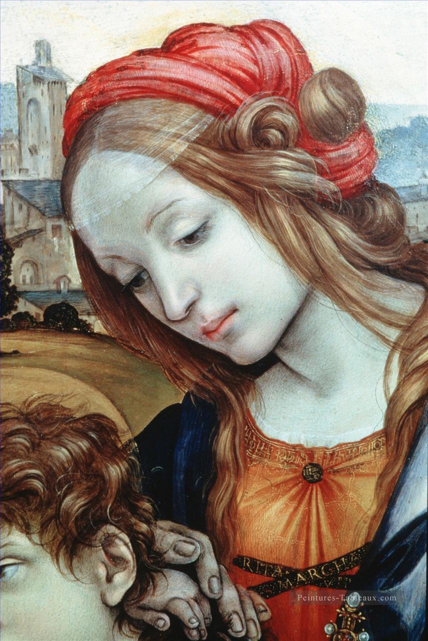 Sainte Famille dt1 Christianisme Filippino Lippi Peintures à l'huile